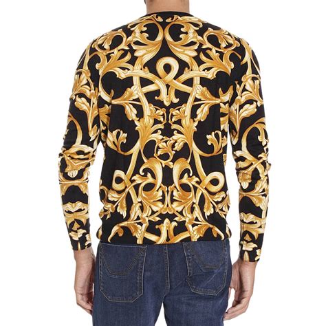 versace maglietta uomo|Maglia manica lunga uomo Versace .